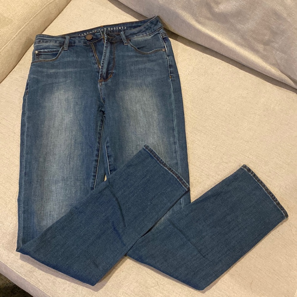 Articles of Society Rene High Rise Straight Ankle Jean